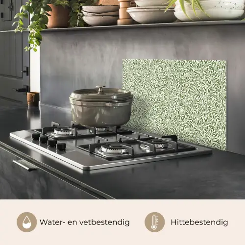 Botanisch - Takken - Groen keuken achterwand spatscherm klein 900 -usp_NL
