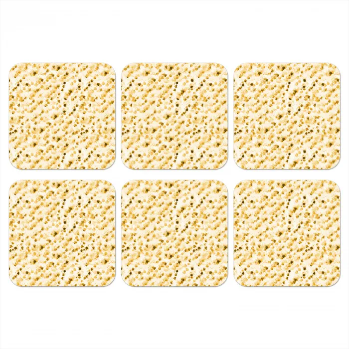 Olie - Verf - Texturen - Beige onderzetter kurk middel 366 -3d