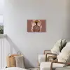 Abstract - Figuur - Illustratie - Hoed Tuinposter op houten frame 2 cm dik klein -sfeer1