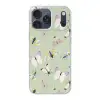 Vlinders - Insecten - Groen - Kleurrijk Telefoonhoesje iPhone 17 Pro Max klein -3d