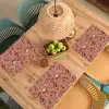 Klassiek - Botanisch - Roze Placemat vinyl groot 368 -zzsfeer5_Kitchenyeah-website