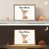 Hert - Baby - Dieren Light Box met batterij (Wandlamp kind) middel -sfeer3_kind