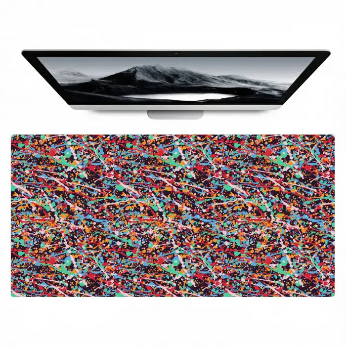 Spat - Abstract - Waterverf - Multi Muismat XXL klein 681 -zzz3d
