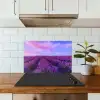 Lavendel - Paars - Bloemen - Natuur keuken achterwand spatscherm klein -sfeer2