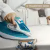 Theekop - Bladeren - Blauw Wandkleed katoen klein -sfeer9