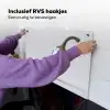 Chilipeper - Keramiek - Blauw Inductie beschemer met haakjes klein -ky-ophangen-nl