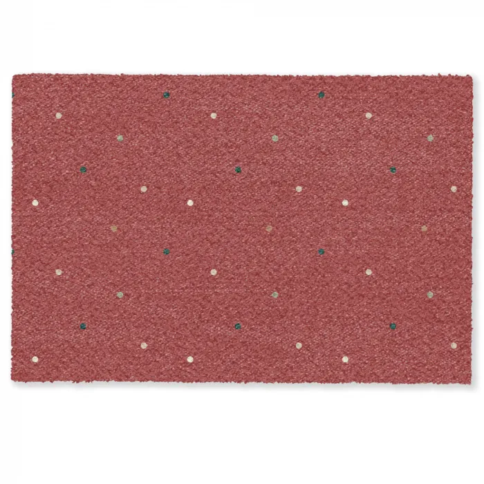 Patroon - Stippen - Rood Deurmat klein 898 -zkaufland3d
