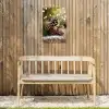 Dennenappels - Kerstsfeer - Bruin - Groen Tuinposter op houten frame 2 cm dik klein -sfeer4