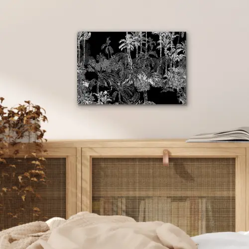 Palm - Jungle - Tropical aluminium wit klein -sfeer3