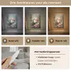 Toekan - Vogels - Bloemen - Planten - Tropisch Light Box met kabel (Tafellamp) klein -USP_lichtkleurNL