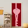 Love - Hart - Rood deurposter klein -sfeer4