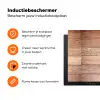 Eikenhout - Planken - Patronen Inductie beschermer vinyl 3mm klein 276 -zzzzzzz-td-ups