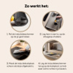 Citroenen - Stilleven - Geel Inductie beschermer vinyl 3mm middel -sfeer9