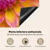 Dahlia - Bloem - Oranje Inductie beschermer vinyl 3mm middel -zzzsfeer4_ITA