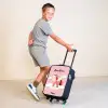 Eenhoorn - Vleugels - Roze - Regenboog Kinderkoffer - Zwart klein -sfeer3