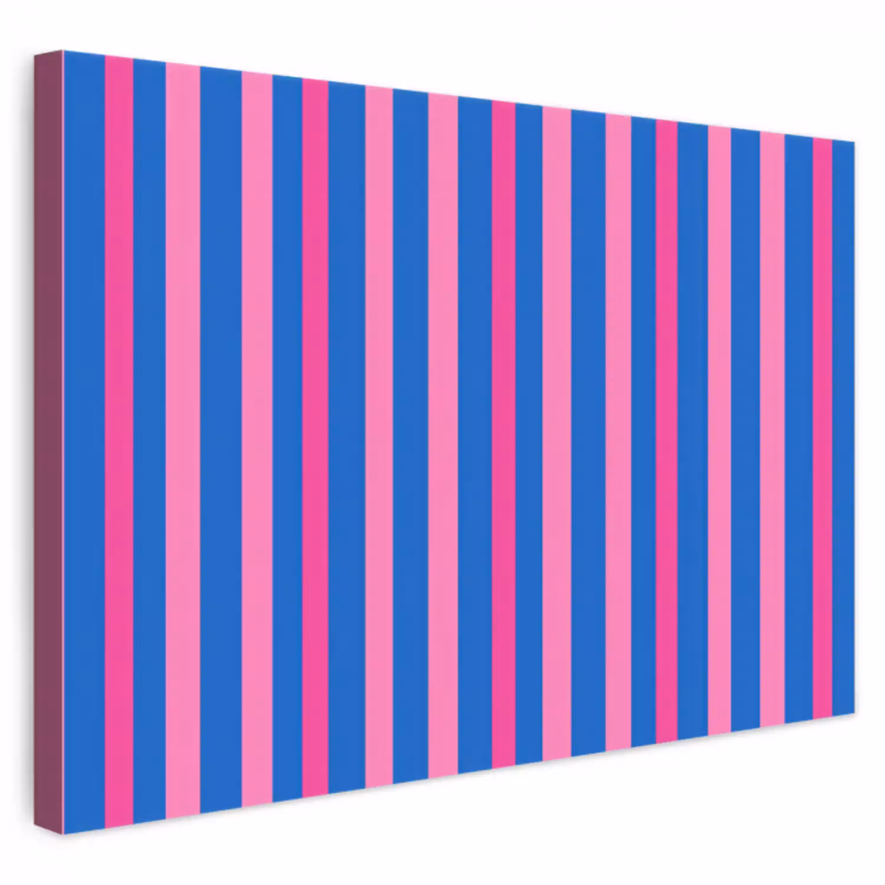 Modern - Optisch - Roze canvas 2cm klein 34 -3d