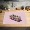 Sushi - Rolletjes - Steentjes - Kleurrijk Inductie beschermer vinyl 3mm klein -sfeer5
