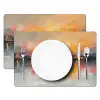 Modern - Abstract - Goud - Roze Placemat vinyl groot -zzsfeer2_Kitchenyeah-website