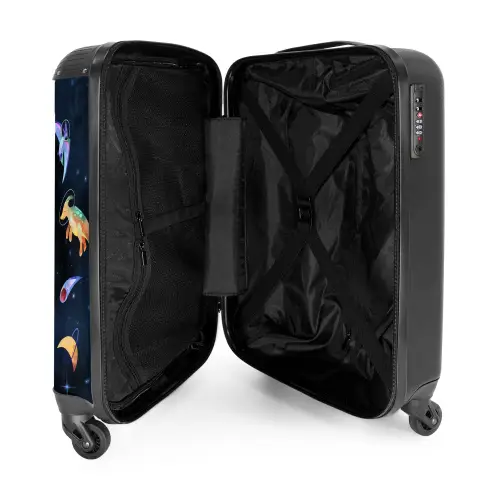 Cosmodino's NBS - Handbagage koffer - Unisex middel -binnenkant