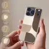 Geometrisch - Geweven structuur - Modern Telefoonhoesje iPhone 17 Pro klein -sfeer3_NL