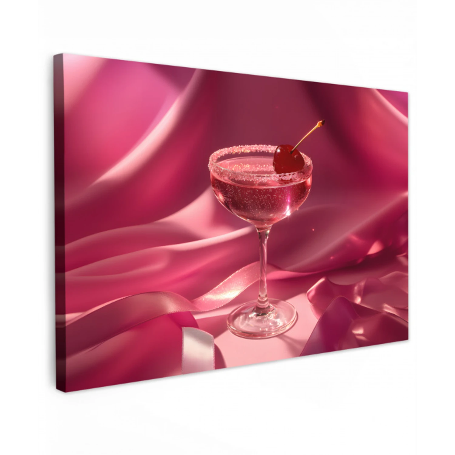 Cocktail - Pink - Luxe canvas 2cm klein -z3d