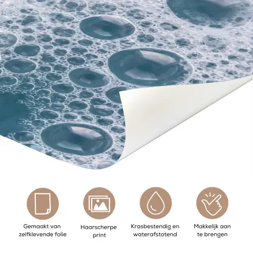 Schuim - Water - Textuur deurposter klein -closeup_NL