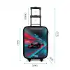 Raceauto - Baan - Neon - Verlichting Kinderkoffer - Zwart klein -productfoto_formaten