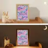 Regenbogen - Bloemen - Kleurrijk - Wolken Light Box met kabel klein -sfeer3_kind