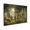 Hert - Natuur - Bos canvas 2cm klein -z3d
