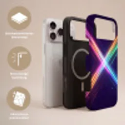 Kruisen - Lasterstralen - Neon Toughcase MagSafe Apple iPhone 17 Pro Max klein -USP_Lagen_NL