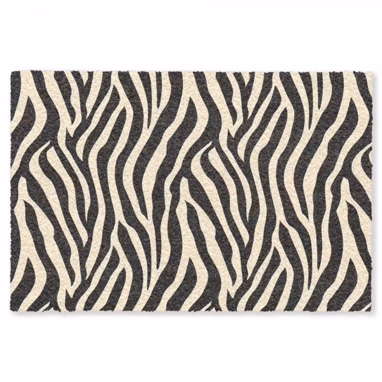 Vloerkleed - Zebra - Print - Klassiek - Zwart