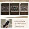 Rolschaatsen - Patroon - Disco Light Box met batterij (Wandlamp) middel 907 -USP_dimbaarNL