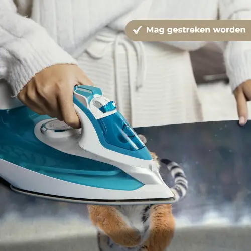 Tijger - Landschap - Sneeuw - Winter - Dieren Wandkleed katoen klein -sfeer9