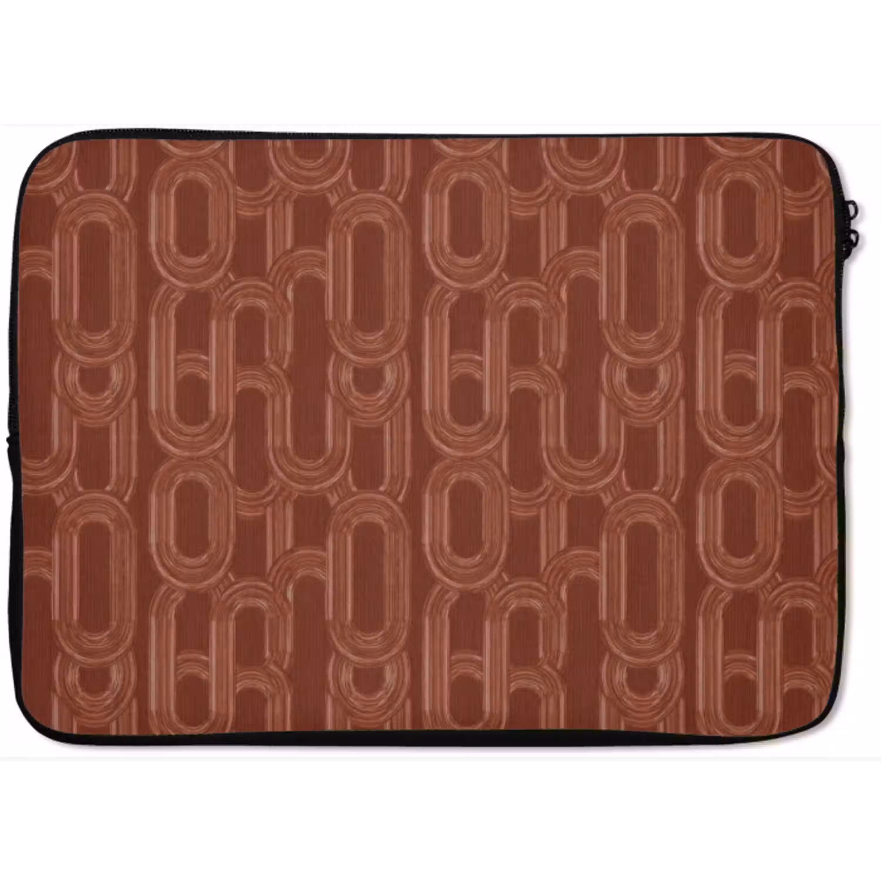 Abstract - Textuur - Bruin laptophoes neopreen klein 279 -zkaufland3dotto