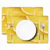 Schijfjes - Citroen - Sap Placemat vinyl groot 368 -zzsfeer2_Kitchenyeah-website