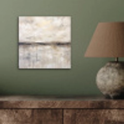 Landschap - Horizon - Natuur - Abstract - Neutraal aluminium wit klein -sfeer2