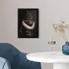 Willem van Oranje - Adriaen Thomasz - Aap fotolijst zwart zonder passe partout klein -sfeer4