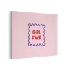 Grl pwr - Roze - Kader PET vilt klein -3d