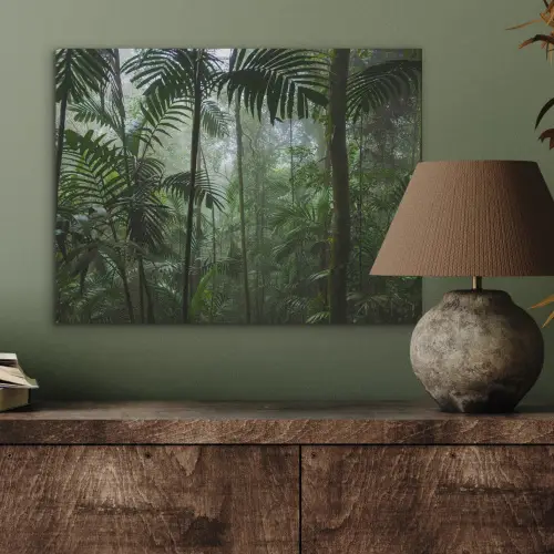 Regenwoud - Tropisch - Jungle - Bomen - Planten PET vilt klein -sfeer2