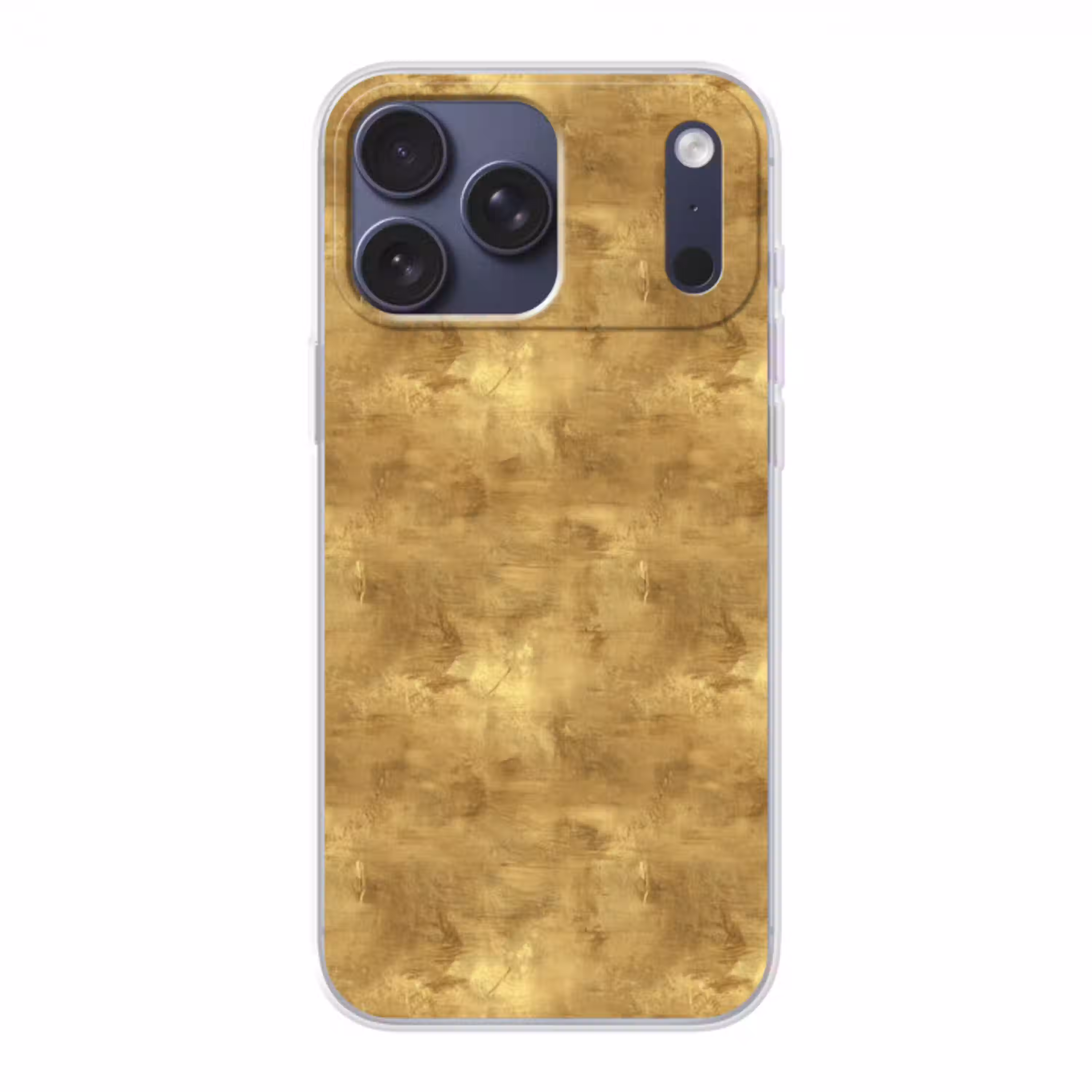 Industrieel - Textuur - Goud Telefoonhoesje iPhone 17 Pro Max klein 879 -3d