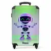 Neon Nicky Koffer - NBS - Handbagage middel -productfoto_recht