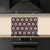 traditioneel - Element - Kleurrijk keuken achterwand spatscherm klein 900 -sfeer1