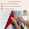 Blauw - Modern - Marmer - Abstract - Goud keuken achterwand spatscherm klein -spatscherm_NL