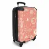 Boho - Rood hemelpatroon NBS - Handbagage koffer - Unisex middel -productfoto_3d
