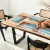 Palmboom - Schommel - Strand - Lucht Placemat vinyl groot -zzsfeer4_Kitchenyeah-website