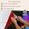 Felgekleurd - Papegaai - Bos - Vleugels keuken achterwand spatscherm klein -spatscherm_NL