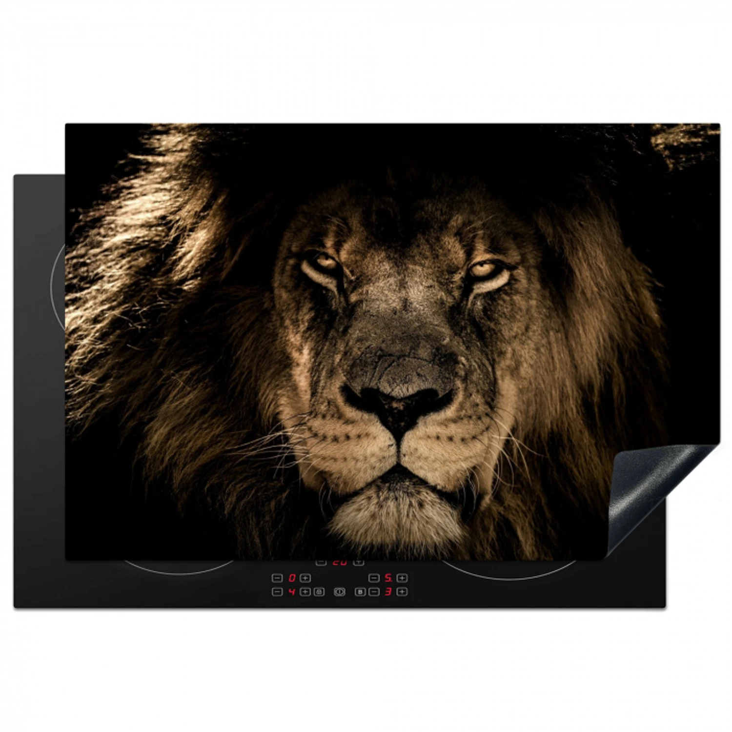 Gezicht van de Koninklijke Duisternis Inductie beschermer vinyl 3mm klein -3d