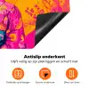 Bloemen - Vrouw - Kimono - Roze Inductie beschermer vinyl 3mm klein -zzzzzzz-td-onderkant