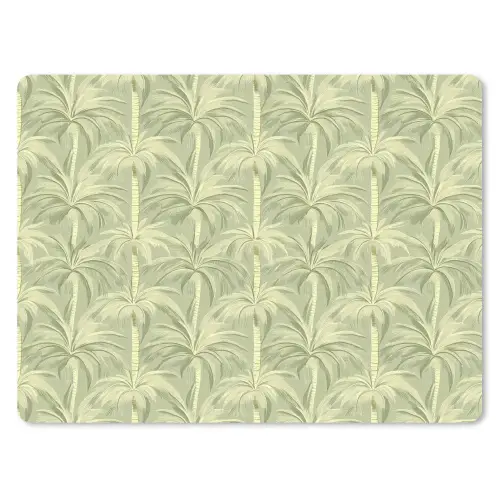 Palmwoud - Tropisch - Groen muismat rubber klein 262 -3d