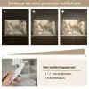 Bloesems - Zonlicht - Quote - Wit Light Box met kabel (Tafellamp) klein -USP_dimbaarNL
